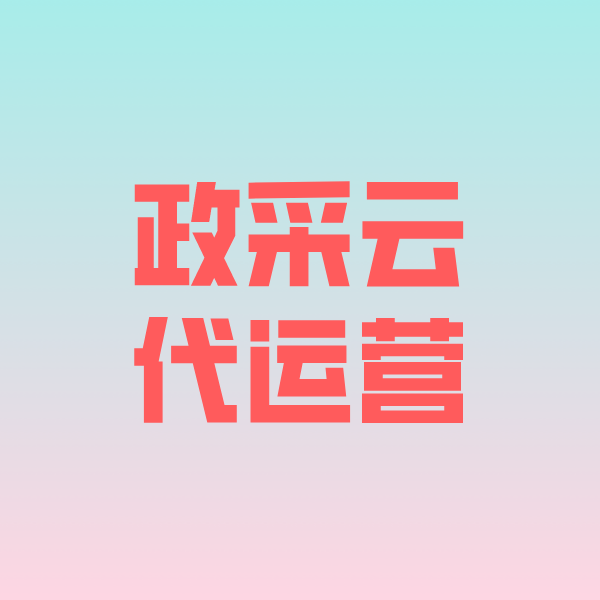 北海街道政采云代运营